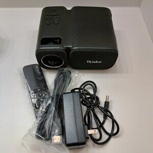 Tkisko 5G WiFi 1080P Supported Video Projector, 12000 Portable Outdoor Projector